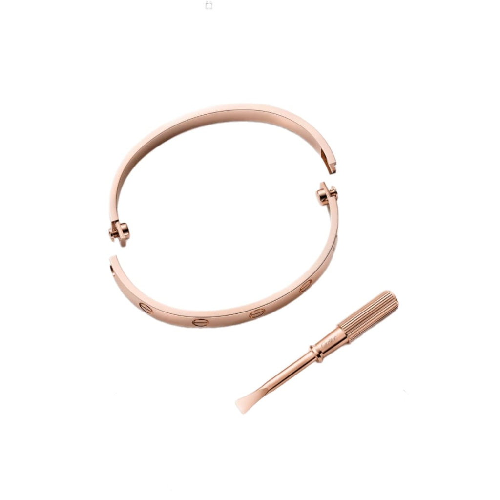 PULSERA LOVE ORO ROSA