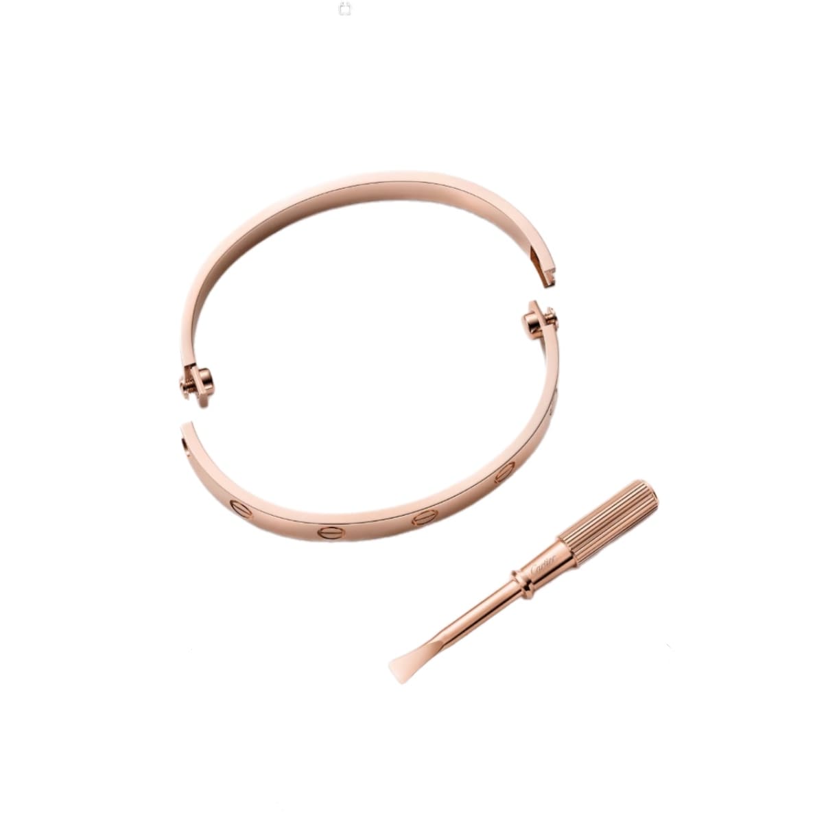 PULSERA LOVE ORO ROSA