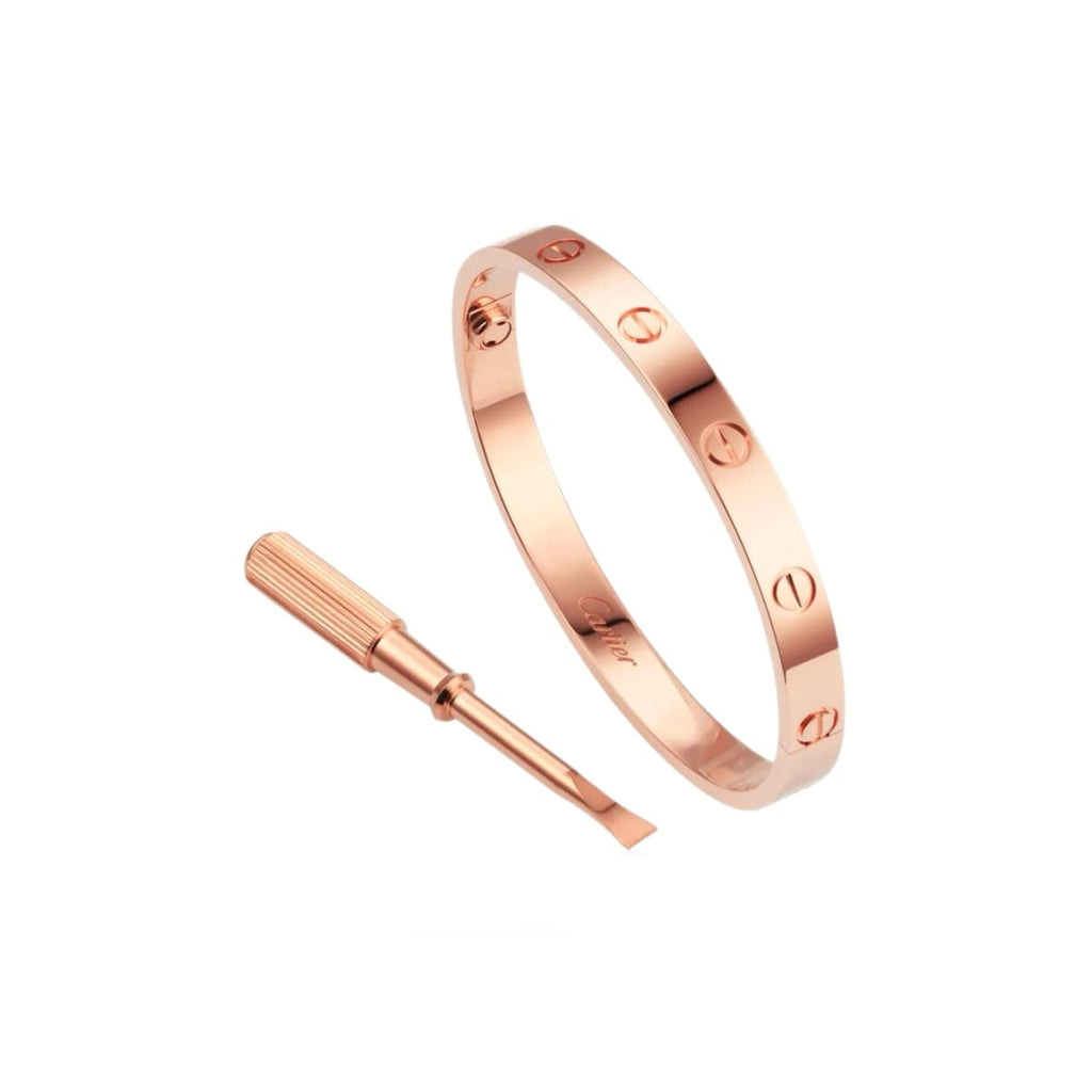 PULSERA LOVE ORO ROSA