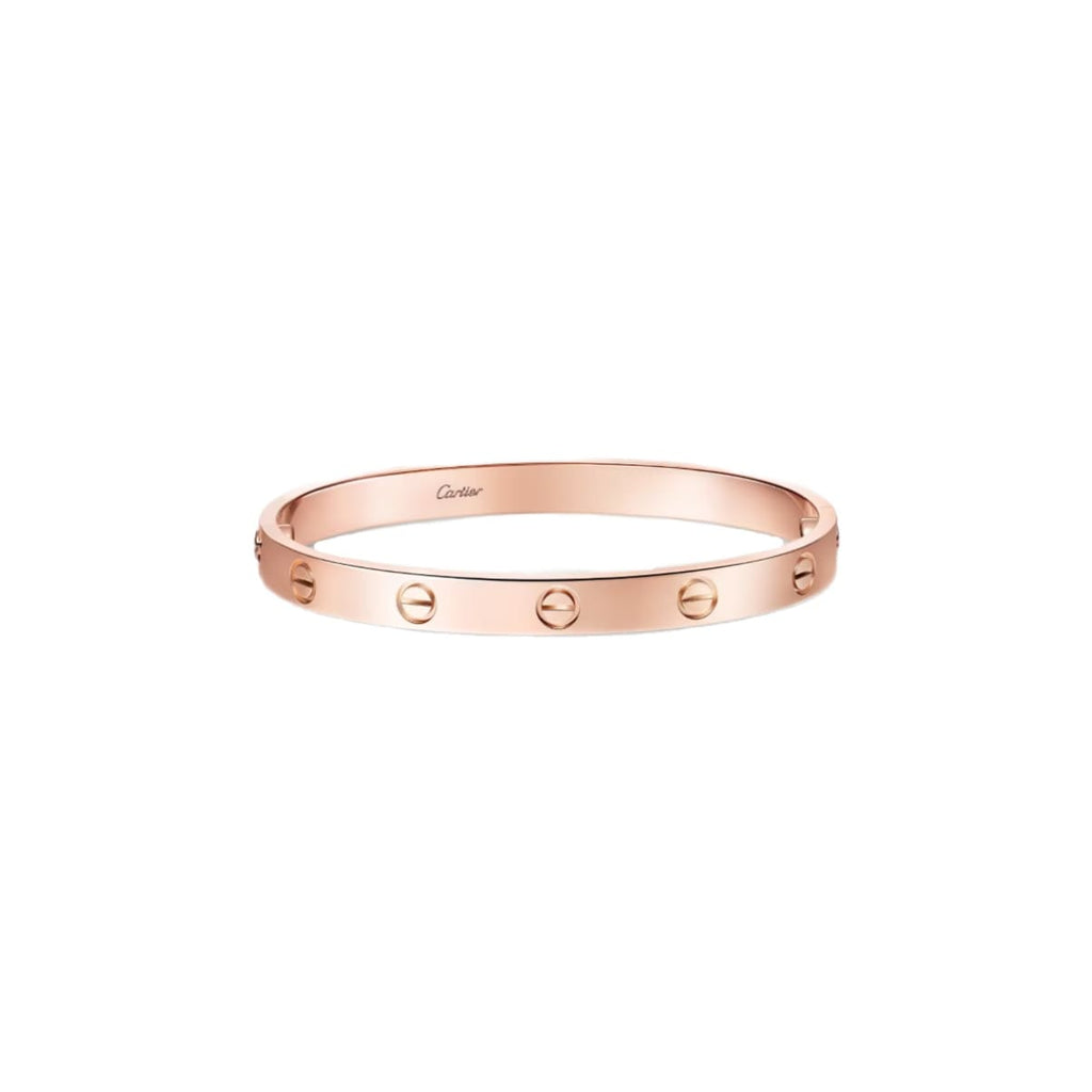 PULSERA LOVE ORO ROSA