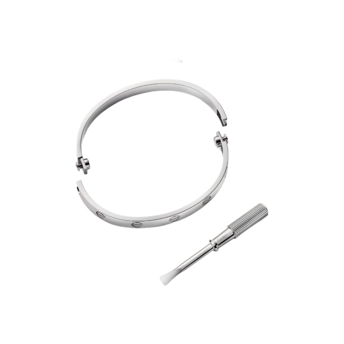PULSERA LOVE PLATEADA