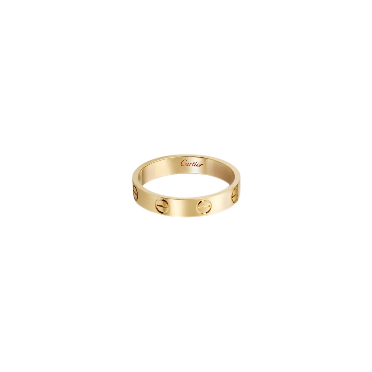 ANILLO LOVE DELGADO DORADO