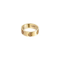 ANILLO LOVE ANCHO DORADO