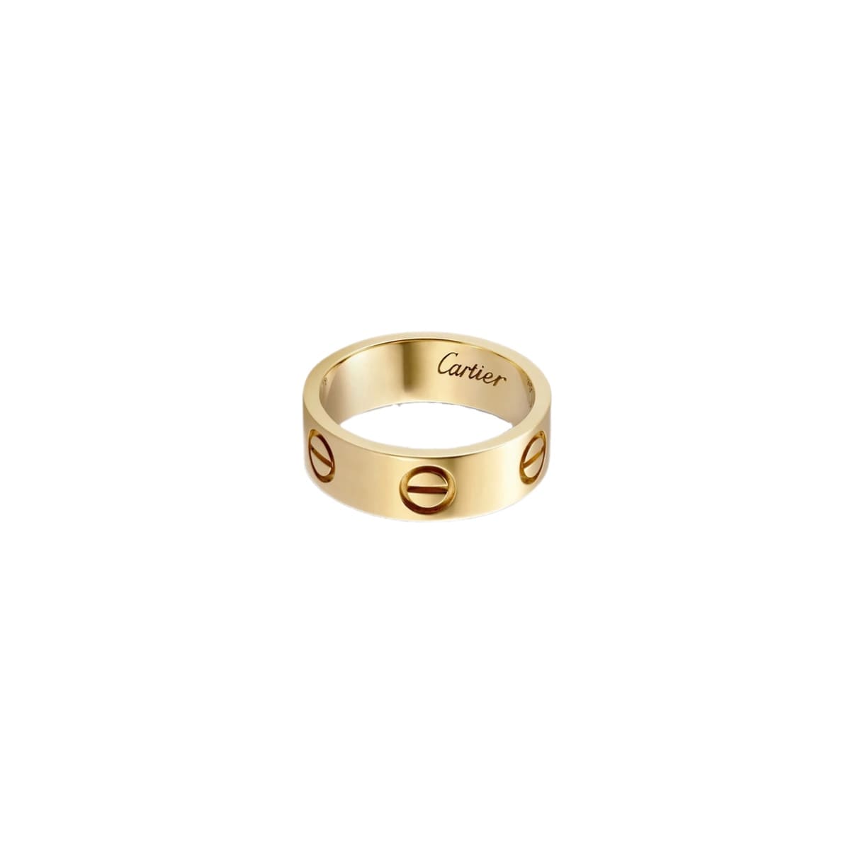 ANILLO LOVE ANCHO DORADO