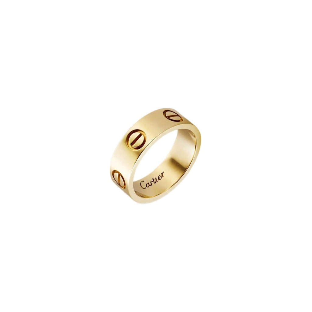 ANILLO LOVE ANCHO DORADO