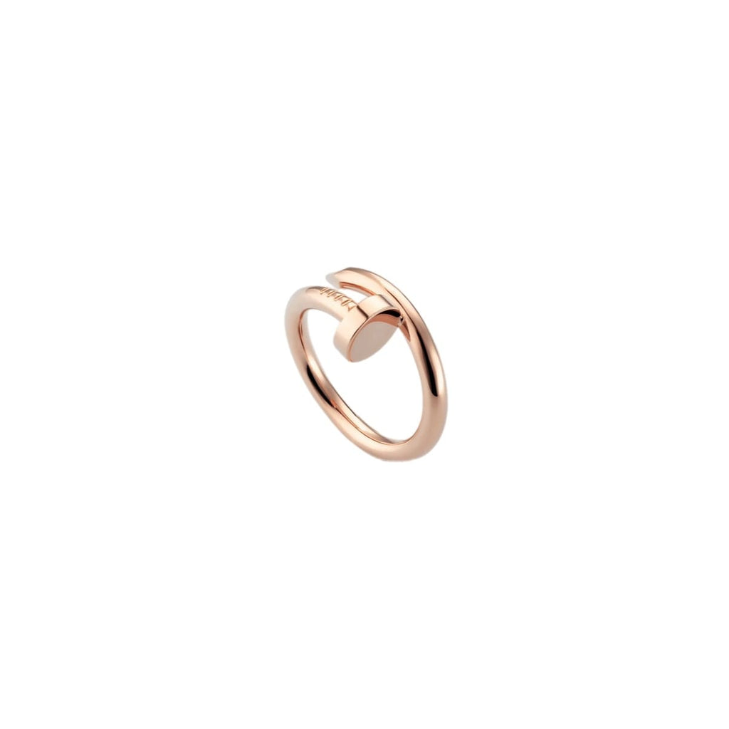 ANILLO CLAVO ORO ROSA