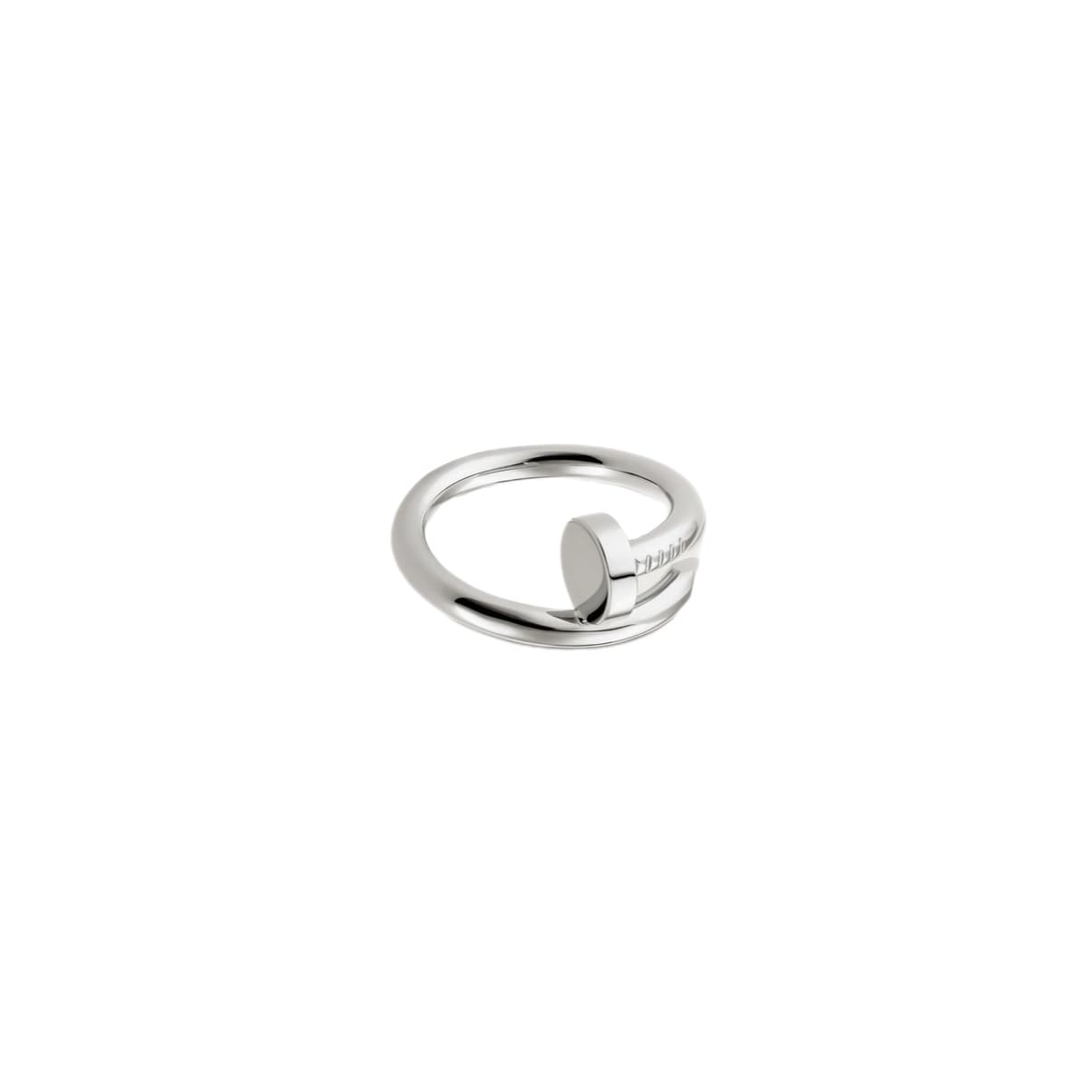 ANILLO CLAVO PLATEADO