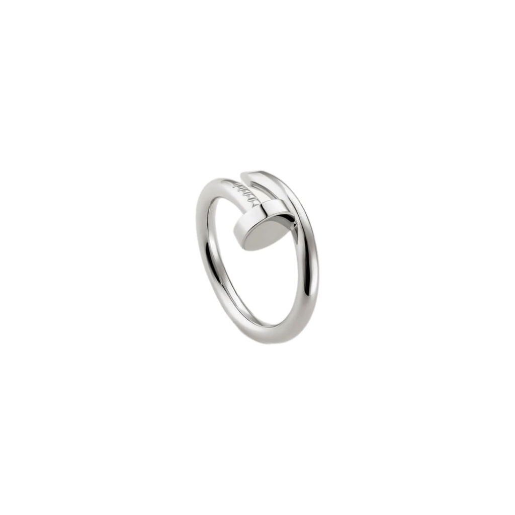 ANILLO CLAVO PLATEADO