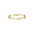 PULSERA LOVE SENCILLA DORADA