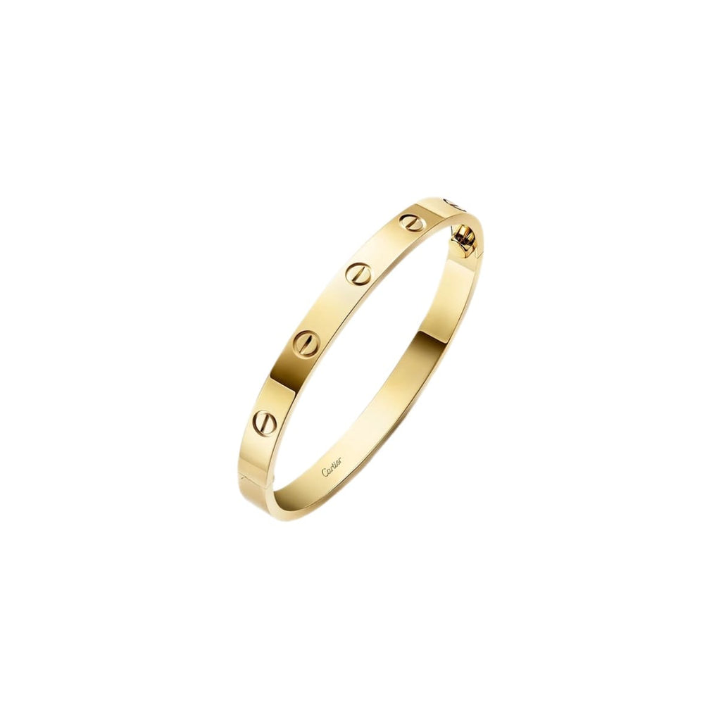 PULSERA LOVE SENCILLA DORADA