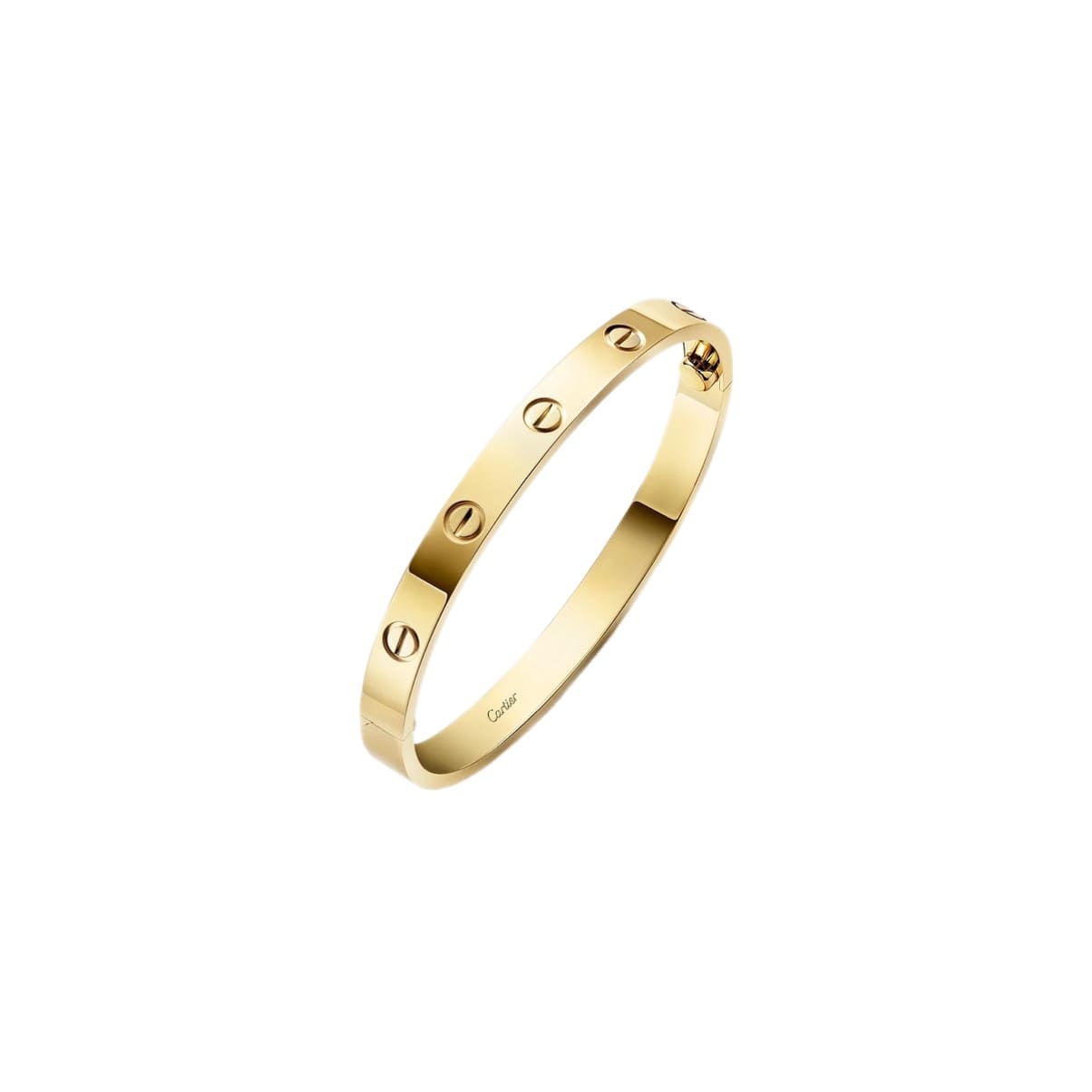 PULSERA LOVE SENCILLA DORADA