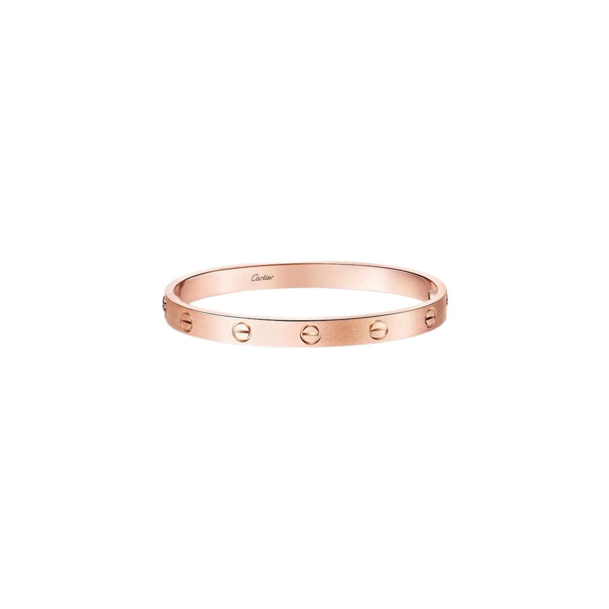 PULSERA LOVE SENCILLA ORO ROSA