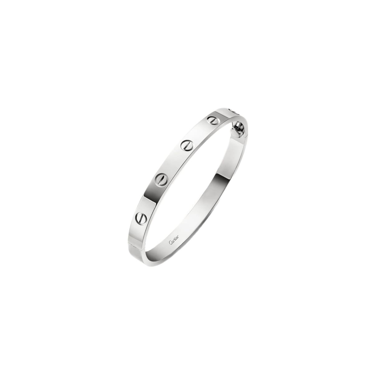 PULSERA LOVE SENCILLA PLATEADA