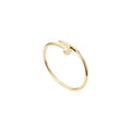 PULSERA CLAVO DORADA