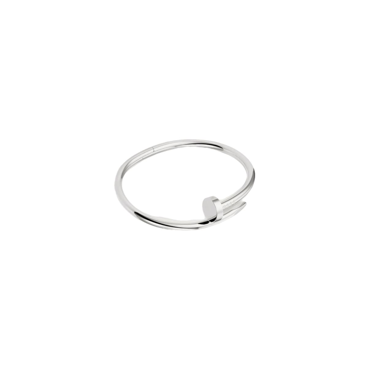 PULSERA CLAVO PLATEADA