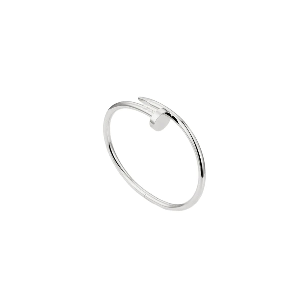PULSERA CLAVO PLATEADA