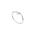 PULSERA CLAVO PLATEADA