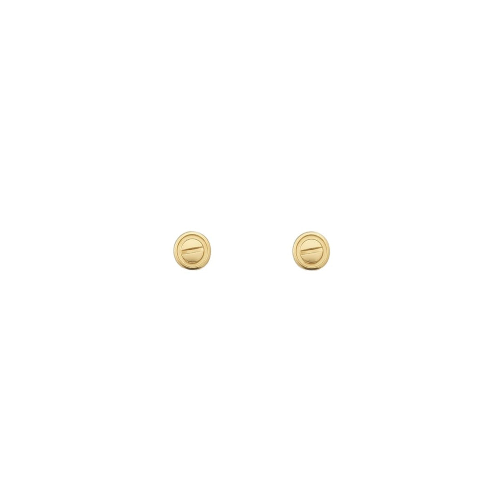 ARETES LOVE DORADOS