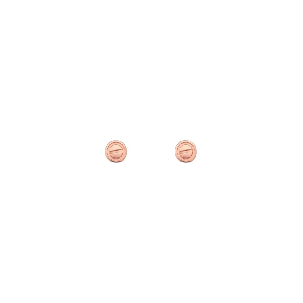 ARETES LOVE ORO ROSA
