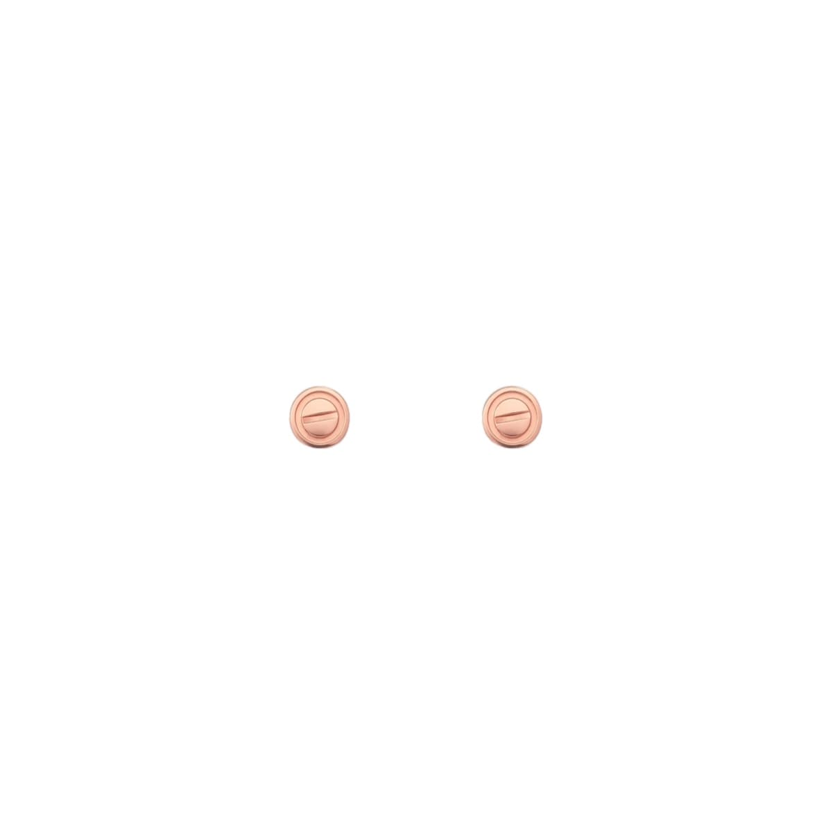 ARETES LOVE ORO ROSA
