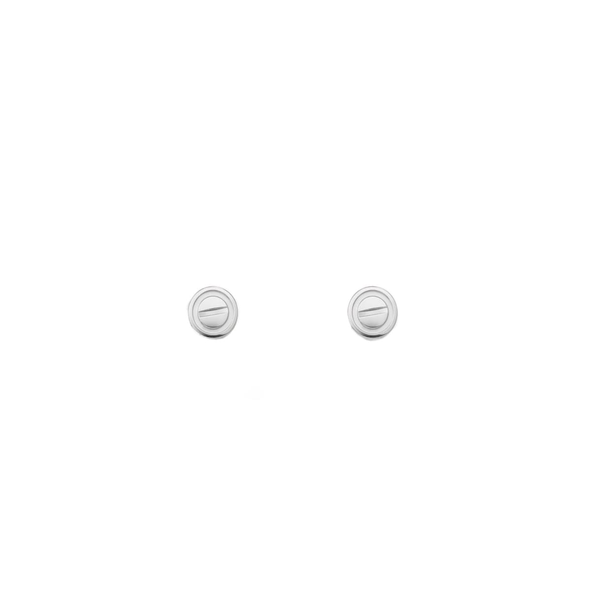 ARETES LOVE PLATEADOS
