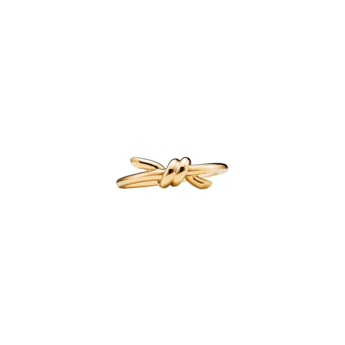 ANILLO KNOT DORADO