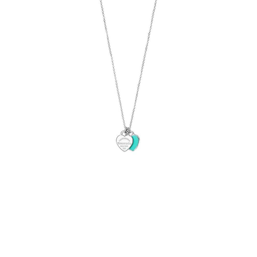 COLLAR DOBLE PLACA AZUL