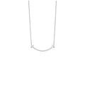 COLLAR SMILE PLATEADO