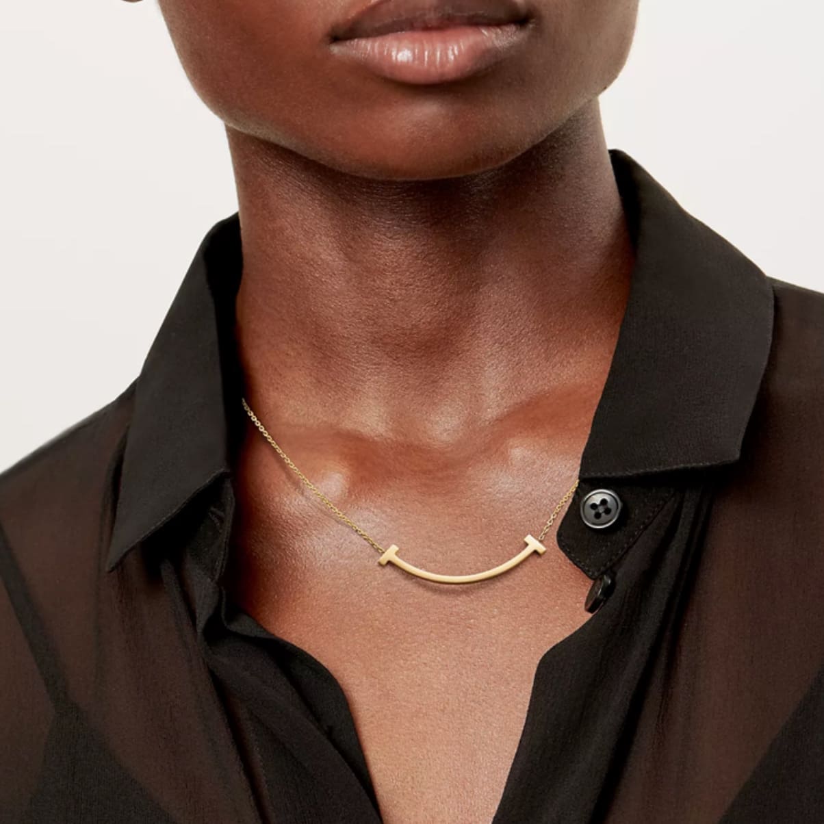 COLLAR SMILE DORADO