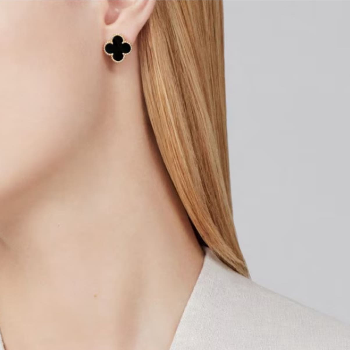 ARETES ALHAMBRA NEGRO