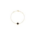 PULSERA TRÉBOL SWEET NEGRO