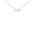 COLLAR MOVE UNO PLATEADO