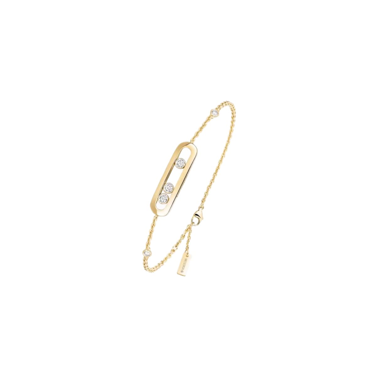 PULSERA BABY MOVE DORADA