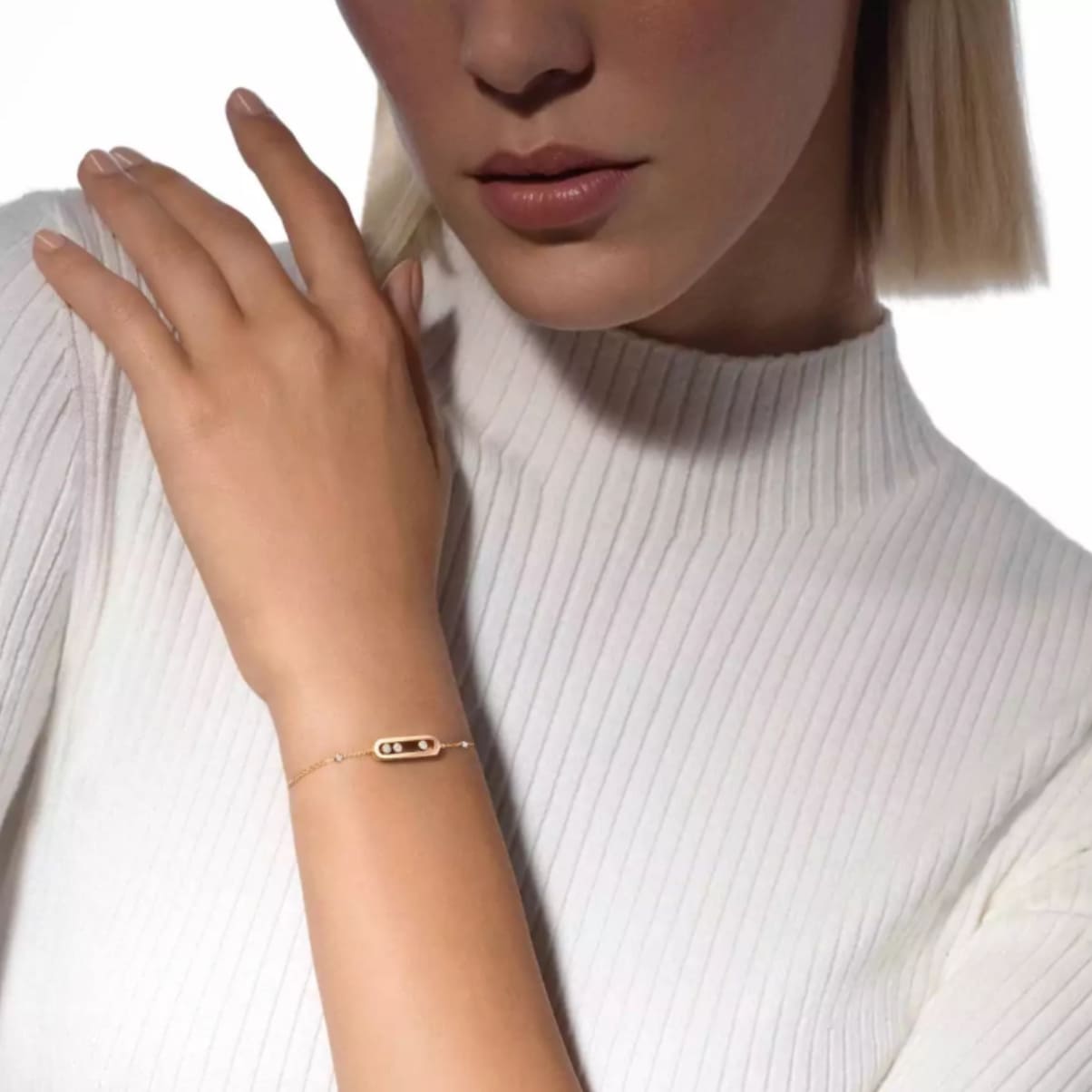 PULSERA BABY MOVE DORADA