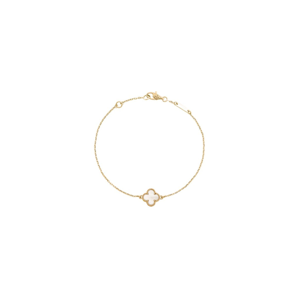 PULSERA TRÉBOL SWEET BLANCO