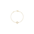 PULSERA TRÉBOL SWEET BLANCO