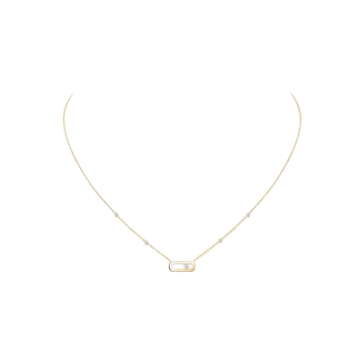 COLLAR MOVE UNO DORADO