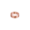 ANILLO LOVE ANCHO ORO ROSA